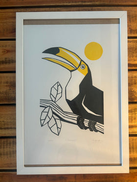 Xilogravura Tucano