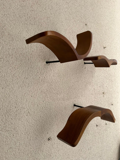 Conjunto 3 Gaivotas de Parede em Madeira