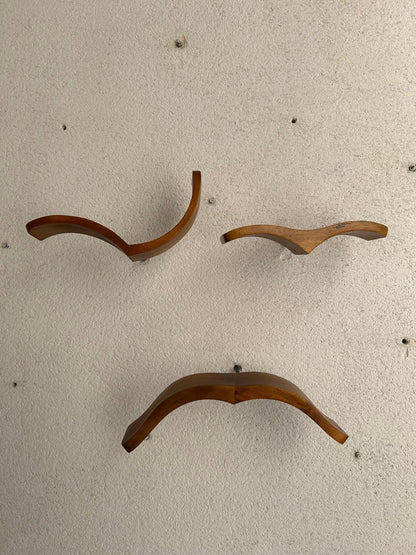 Conjunto 3 Gaivotas de Parede em Madeira