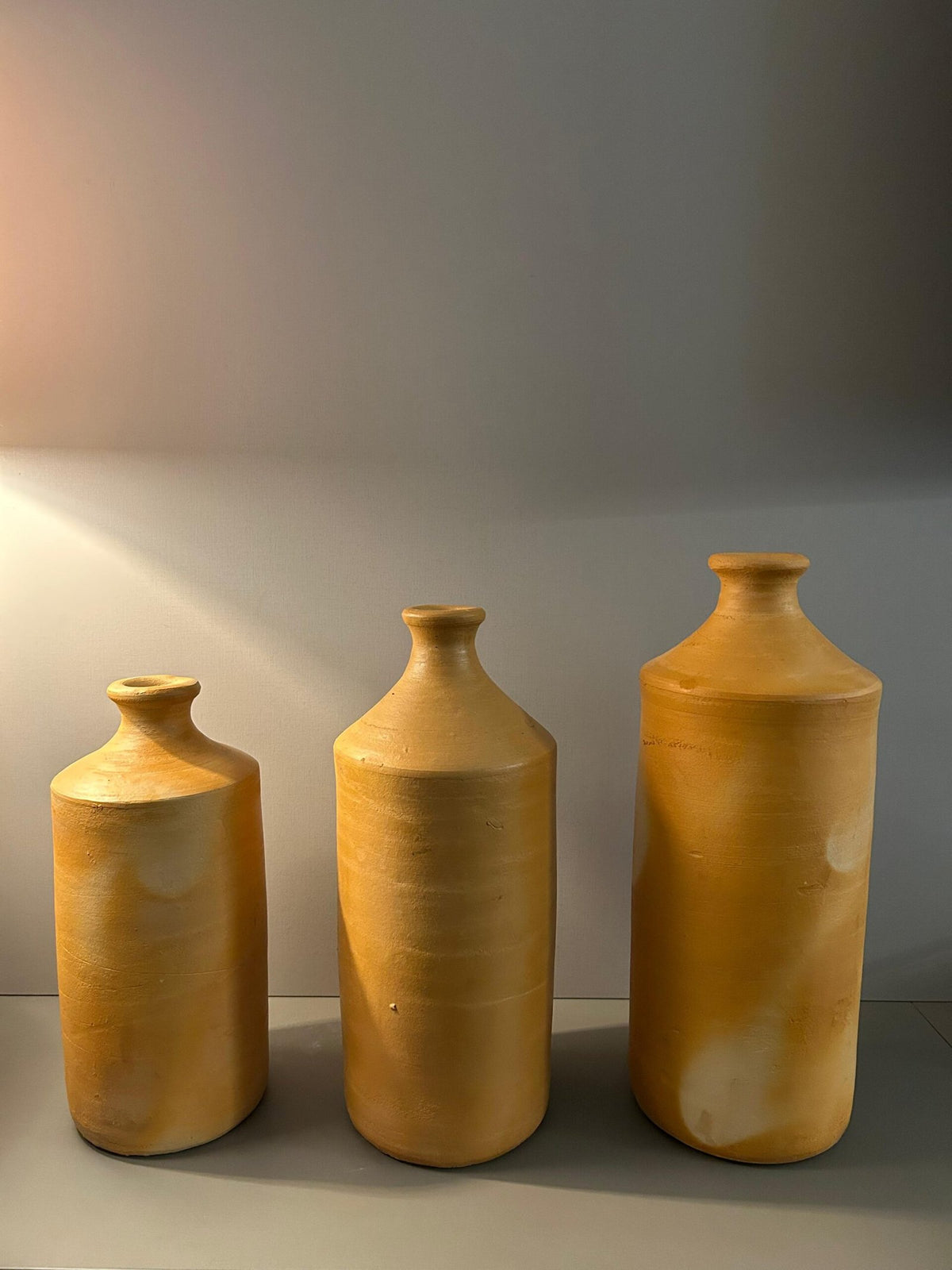 Conjunto Vaso Cerâmica