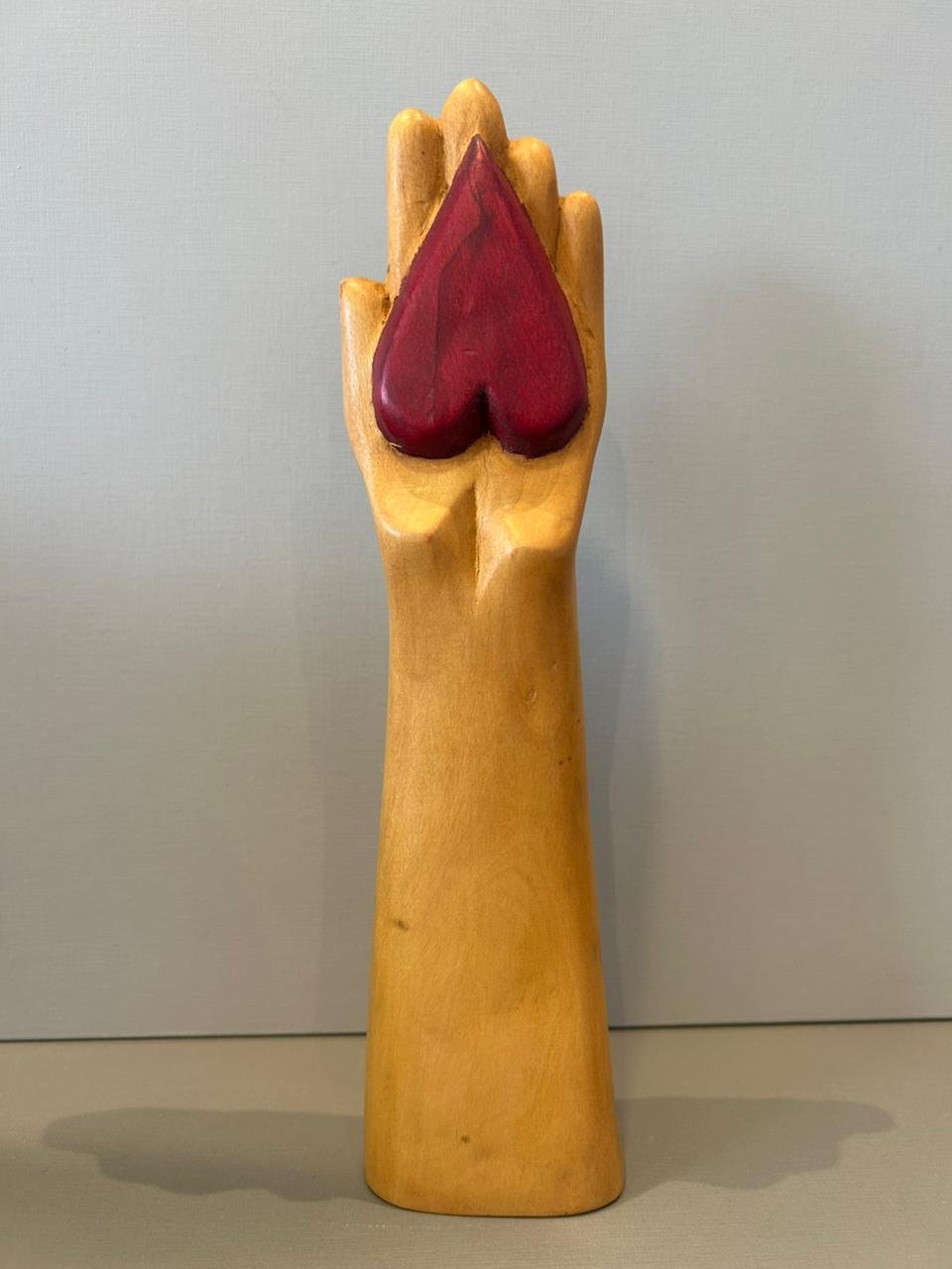 Ex-Voto Coração na Mão