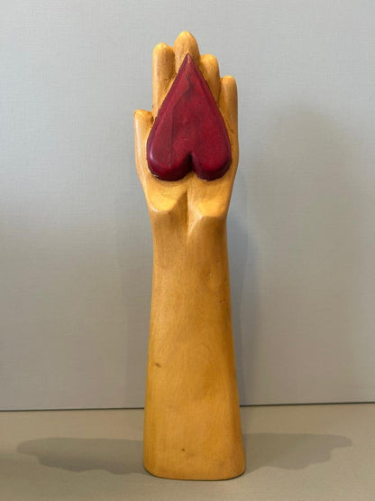 Ex-Voto Coração na Mão