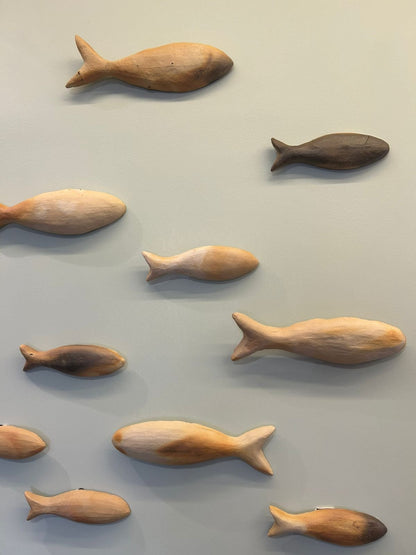 Conjunto Peixes em Cerâmica