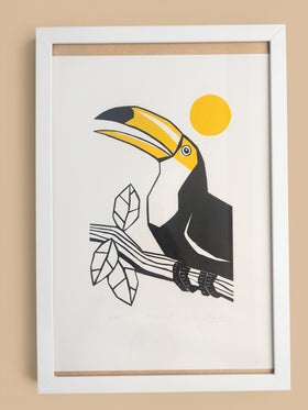 Xilogravura Tucano