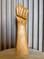 Amuleto Figa em Madeira G