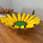 Fruteira Escultura em Madeira - Imagem 4