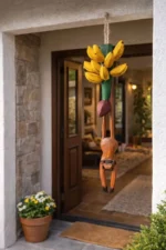Decoração Cacho De Banana De Madeira - Imagem 4