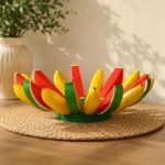 Fruteira Escultura em Madeira - Imagem 6