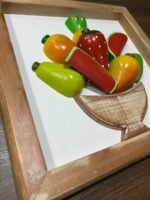 Quadro em Madeira Frutas - Imagem 4